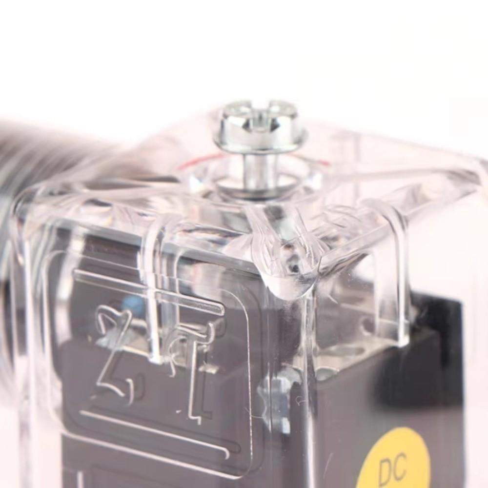 With Lamp Plug Hydraulic Solenoid Valve Plug Universal Accessories Electrical Connections