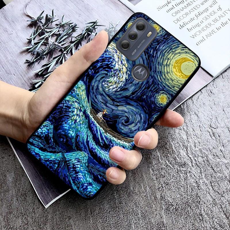 Эстетический чехол для телефона «Звездное небо» для Moto G84 G22 G32 G42 G52 G62 G53 G72 G60 G60S G100 G10 G20 G30 G13 G50 G 5G G Pure