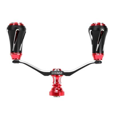 Специальная ручка W Vertex EVO Spinning для рыболовной катушки DAIWA Crimson Red Daiwa 100 мм, легкая и прочная, для использования слева и справа [ПЛАТЬЕ]