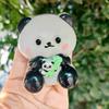 Мягкая плюшевая игрушка ручной работы Taba Squish в виде панды из бамбука, милая, липкая, кавайная красная панда, подарок на день рождения, сувенир для детей.