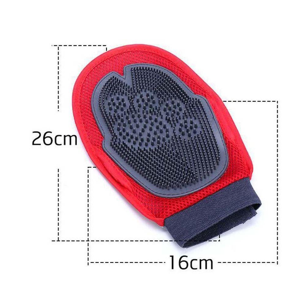 Glove Deshedding Gentle Efficient Dog Brush Glove Dog Combs Pet Glove Dog Bath Cleaning Supplies