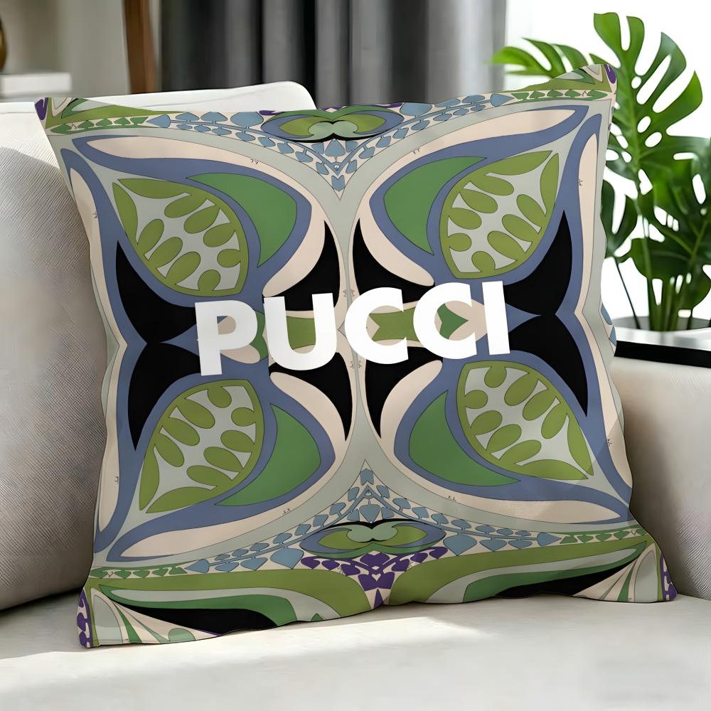 Бренд EMILIO PUCCI Наволочка Набор Наволочек 4 шт. 50x50 45x45 40x40 Наволочка Декоративная Диван Домашний Декор