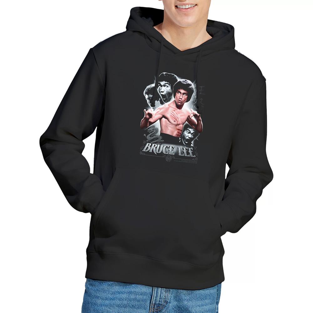 Bruce Lee Unisex Adult Inner Fury Hoodie