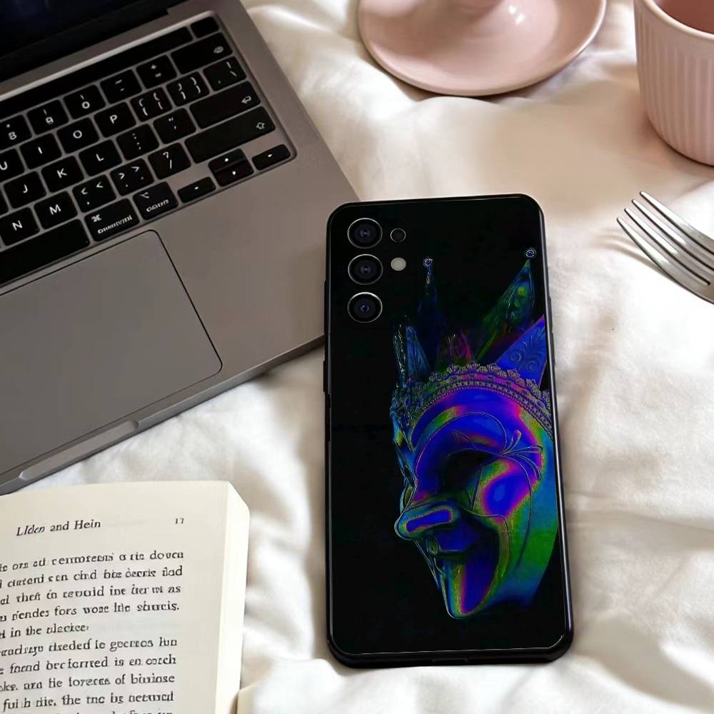 DJ B-Boris B-Brejcha Phone Case For Samsung S25,24,23,22,30,21,10,9,Ultra,Plus,Lite,FE,4,5 G Soft Black Case
