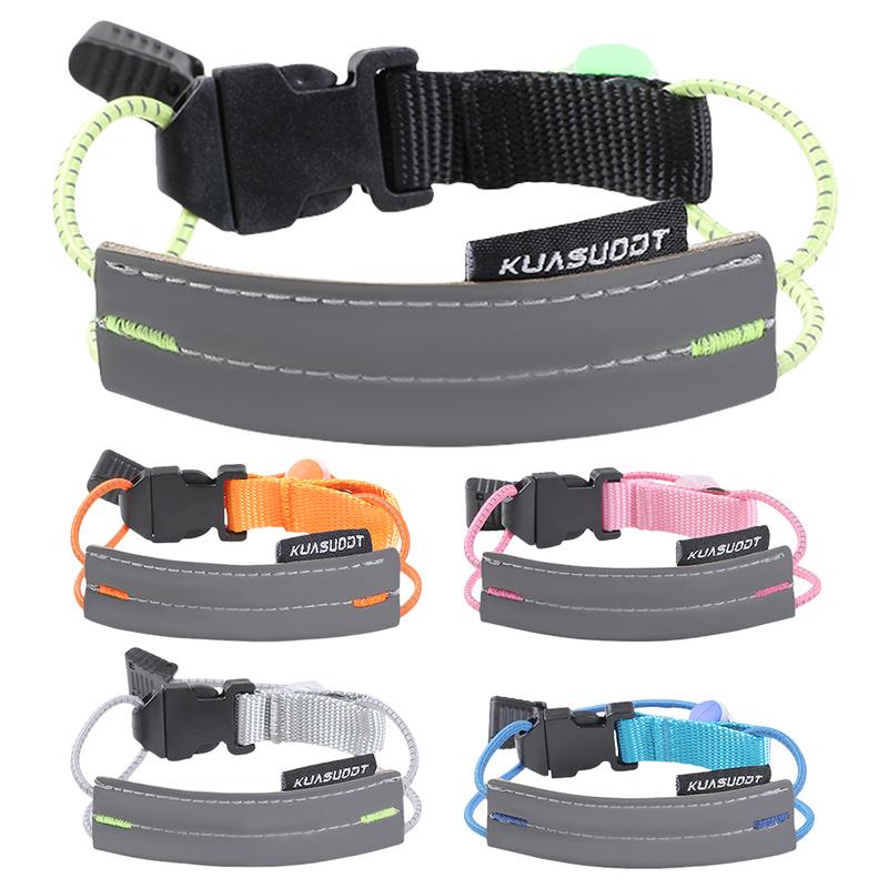 Bike Pants Strap Outdoor Ankle Leg Bind Bandage High Visibility Safety Protect Leg Clip Band for Night Walking Trousers Bands
