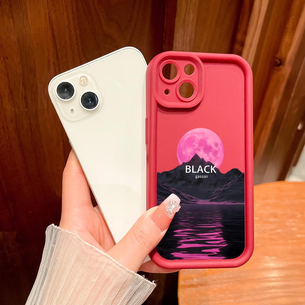 Soft Silicone Phone Casing Full Cover Camera Shockproof Protection Case for Huawei Honor Infinix Tecno iPhone Motorola Google