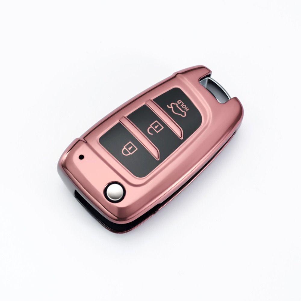 Soft TPU Car Key Cover Shell Cover for Hyundai/Tucson/Kona/Azera/Solaris 2/Elantra I30 I35 I40