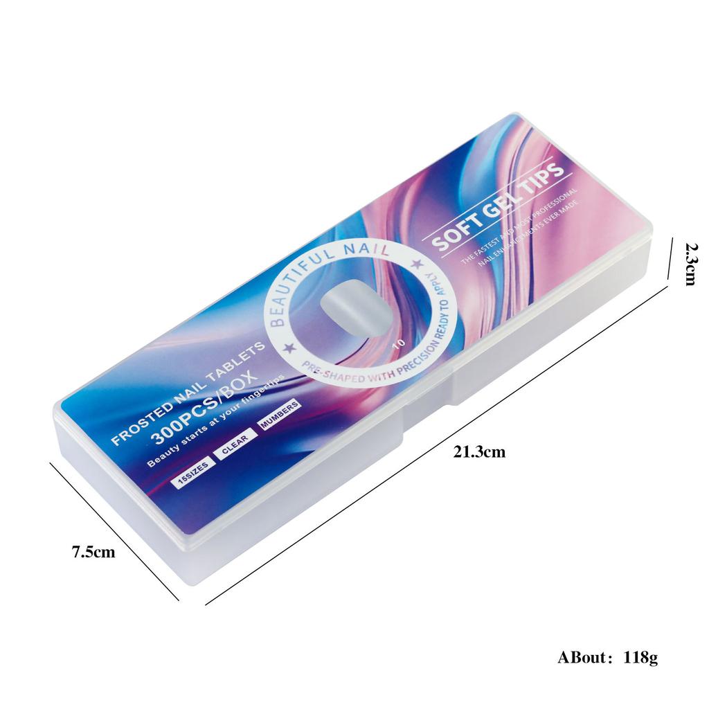 Nail Art Pads Wear Nail Ultra-Thin And Seamless Full Matte, No Grinding, Extended Fake Nail Patch 15 Size