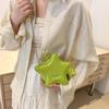Роскошная женская сумка через плечо из искусственной кожи карамельного цвета с небольшой цепочкой в форме звезды