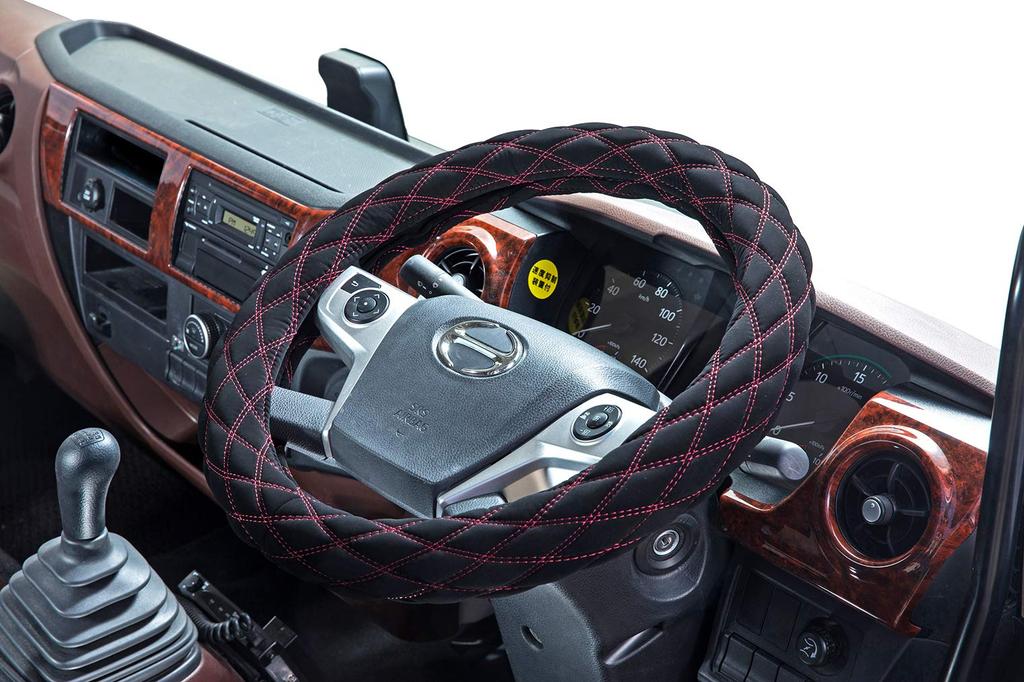 Miyabi Miyabi Очень толстая накладка на руль VELTY Размер S Красная строчка HC-VLSRE