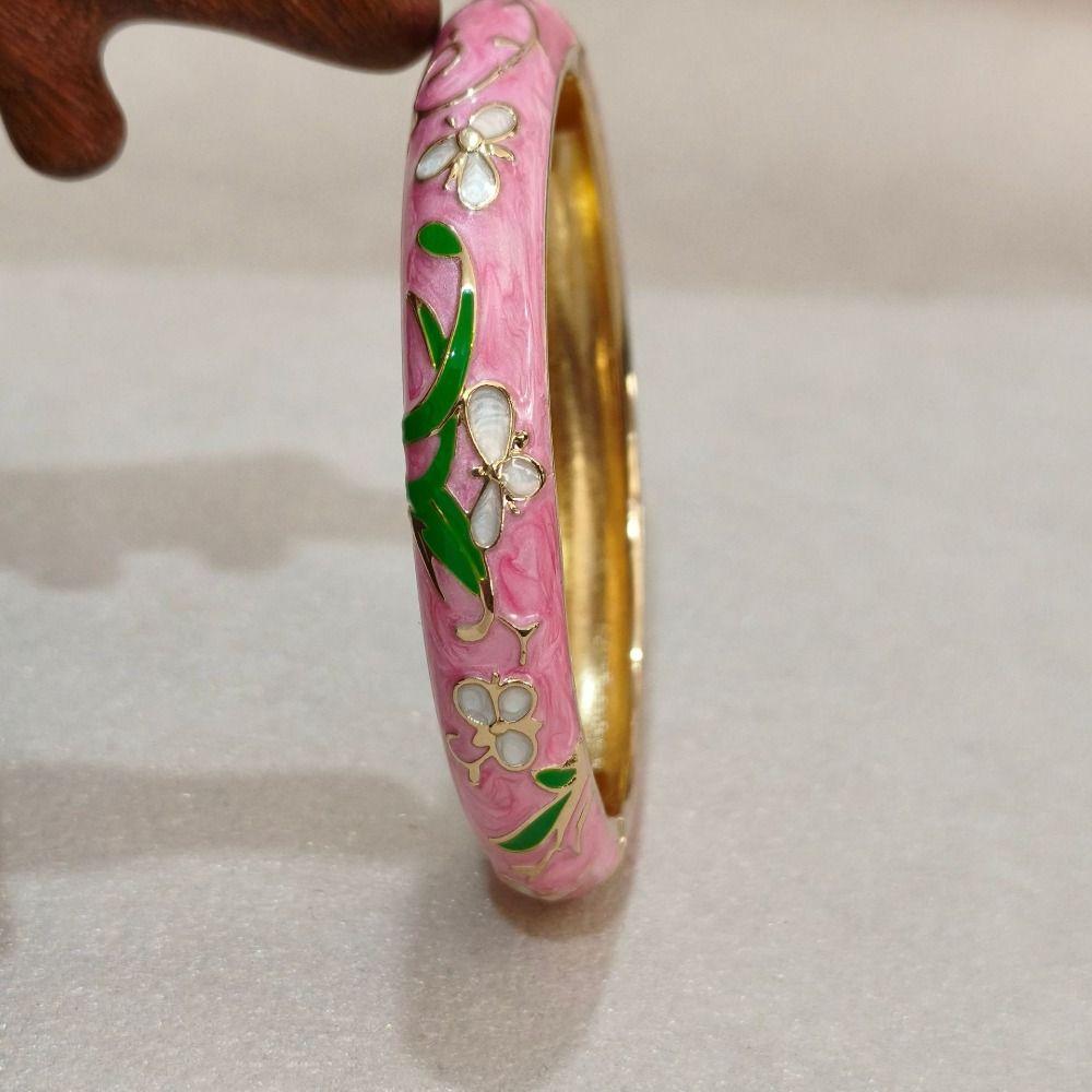 Enamel Bohemian Cloisonne Bracelet Traditional Women's Hand Bracele Jewelry Gifts