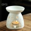 Керамический подсвечник для чайных свечей, большая емкость, горелка для эфирного масла, жаропрочная горелка для плавления воска, диффузор для благовоний, украшение для дома