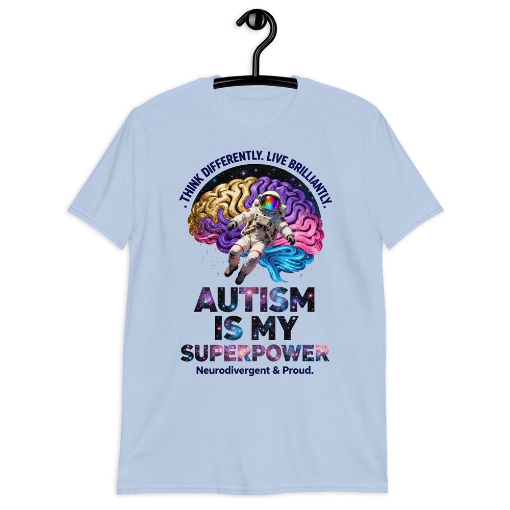 Autism Awareness TShirt  Autism Is My Superpower Neurodivergent Tee