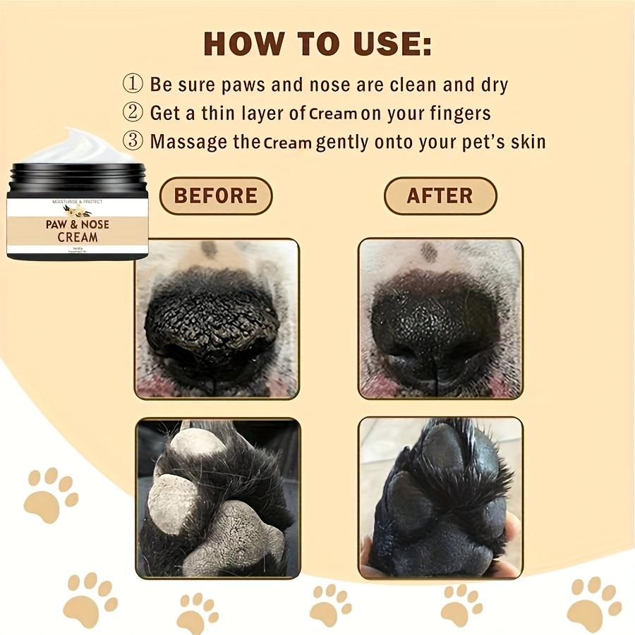 Vanilla Dog and Cat Paw and Nose Moisturizing Cream - Dry Light Beige Moisturizing Cream - Natural Formula