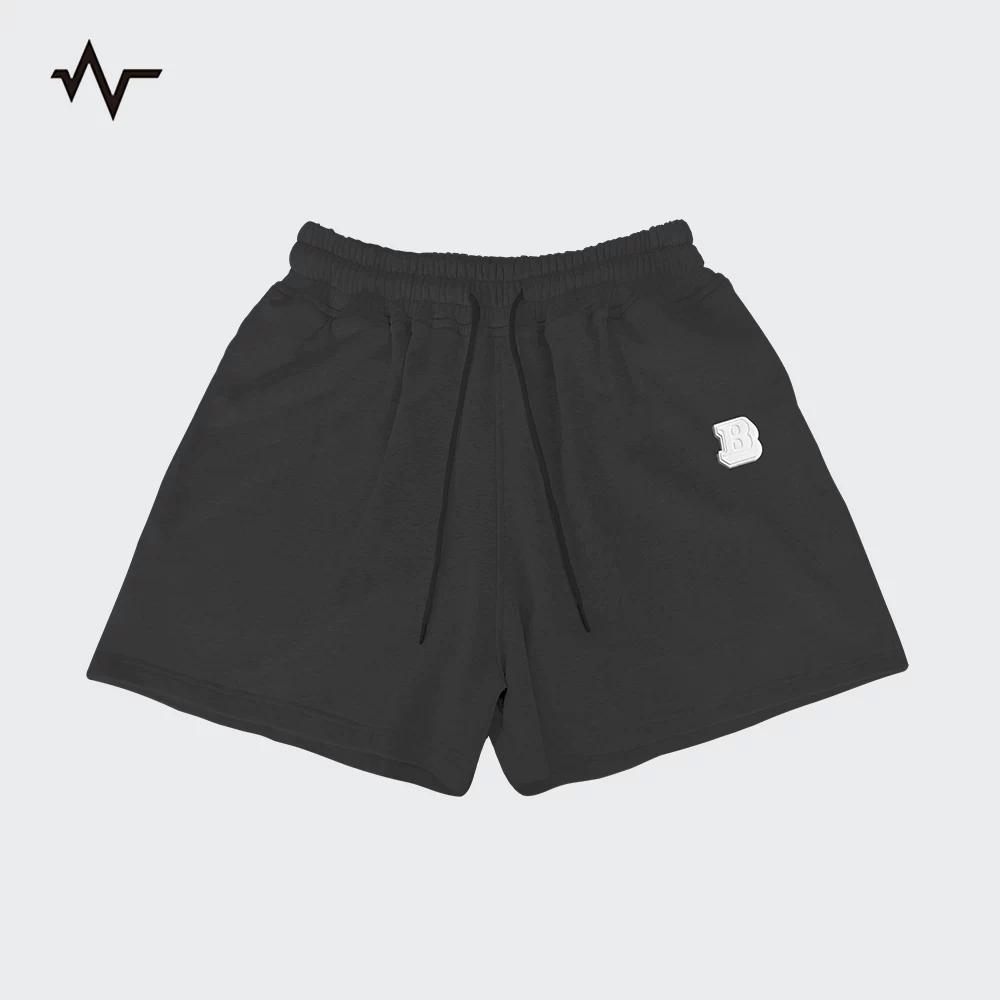 Bounce Official Summer Wide-Leg Terry Knit Shorts Cotton Sports Casual Comfortable 5-Point Shorts for Men