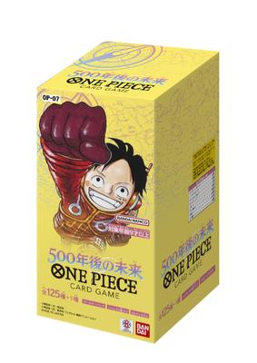 Bandai Карточная игра ONE PIECE 500 лет спустя 24 пачки [OP-07] (BOX)