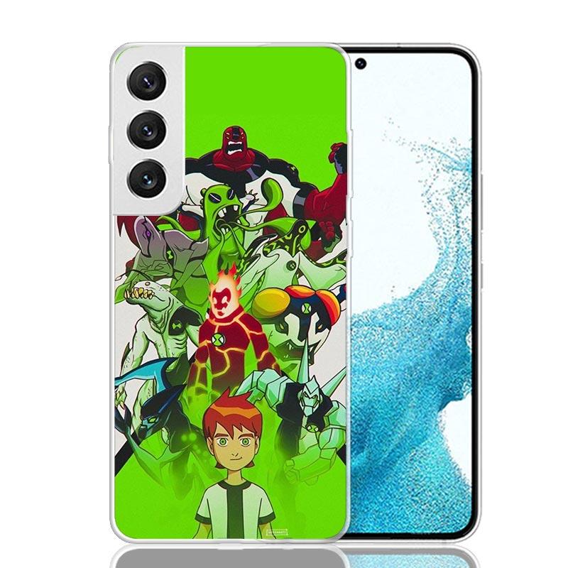 Ben Cartoon 10 Phone Case For Samsung Galaxy S26 S25 Edge S24 S23 FE S22 Ultra S21 Plus S20 + Fundas Cover Coque Galaxy S25 S24