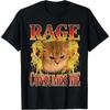 Cat Rage Is Consuming Me Funny Angry Meme Cats Humor Tshirt