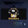 Pittsburgh Steelers Color Mouse Pad Large Gaming Table Cushion Non-slip Laptop Tablet Big Mousepad XXL Mat Mini PC Playmat With Lock edge