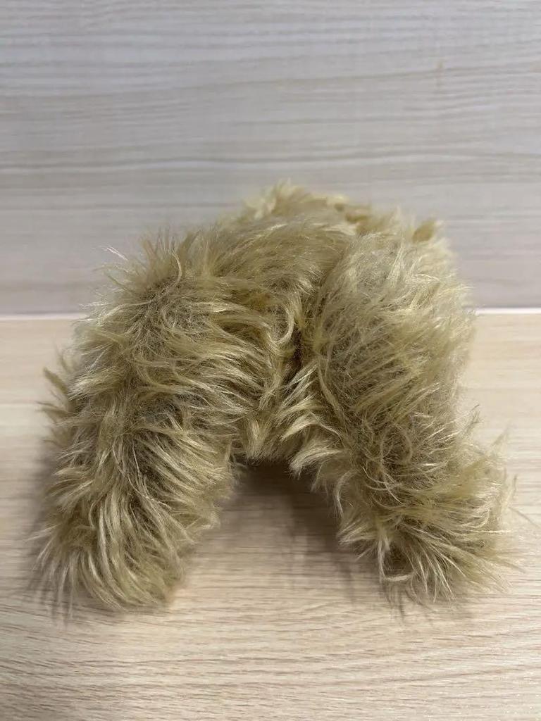 [Б/У] Плюшевый мишка Steiff, Бежевый, Шарнирный, со Встроенным Звуком