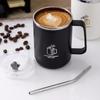 Кружка для кофе с двойными стенками, термоизолированная, чашка для воды против ожогов, для холодных и горячих напитков, из нержавеющей стали 304, чашка для чая, молока, кофе