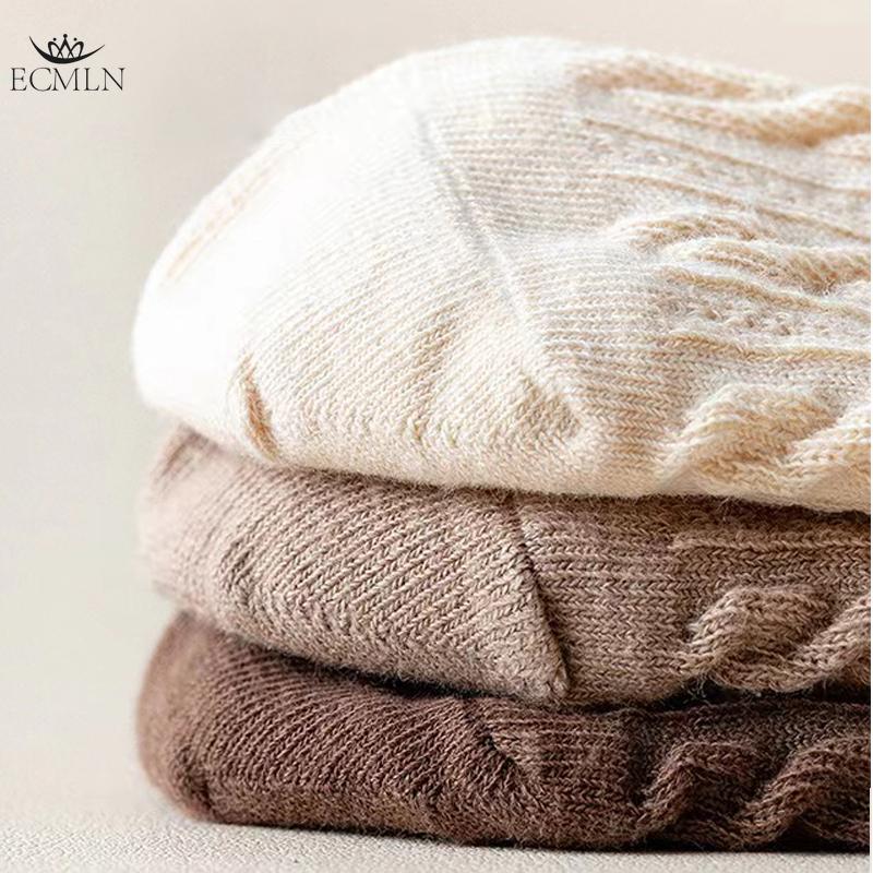 Женские милые дышащие носки до щиколотки, однотонные носки, женские повседневные носки с оборками, дышащие носки до щиколотки