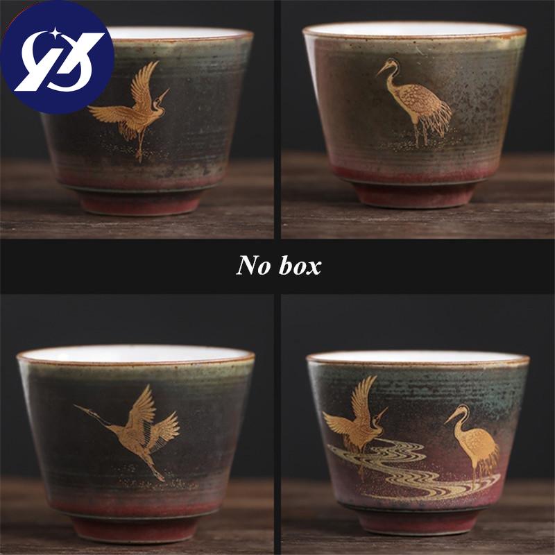 Ручная работа в печи для грубой керамики, смена мастер-чайной чашки, керамическая ручная роспись, кран, чайные чашки, чайный сервиз, посуда для напитков