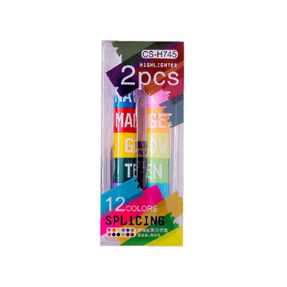 Supplies Crayon Colorful Painting Pens Color Pen Highlighter Marker Pen Solid Fluorescent Pen