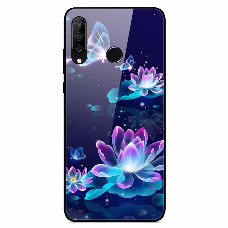 Для чехлов Huawei P30 Lite P30Pro P20pro P20Lite Роскошные закаленные стеклянные жесткие задние чехлы для Huawei P20 Pro P30Pro Fundas Capa P20