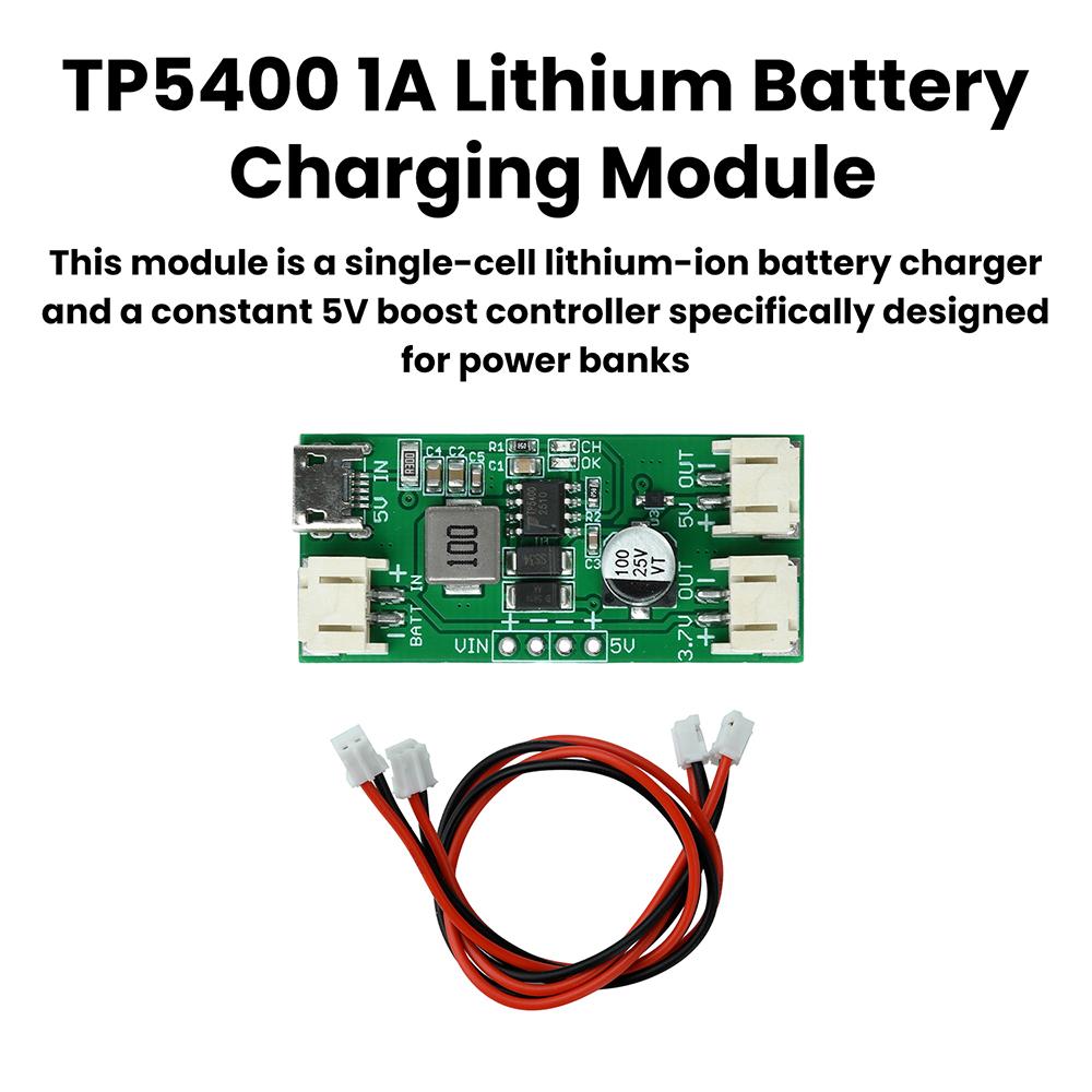 Micro USB TP1111 1A Lithium Battery Charger Module 1V 1A Step Up Module Buck Converter Inverter