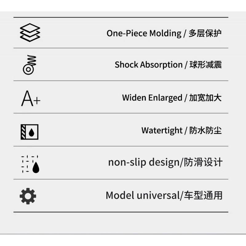 Thick Wide Comfortable Bike Saddle Road Mountain Bikes Soft Shock Absorbing Bicycle Seat