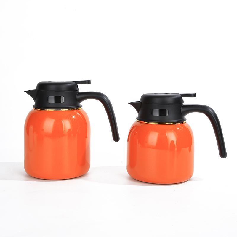 Большой емкости из нержавеющей стали 316, чайник для тушения, офисный чайный чайник с разделением воды, портативный изоляционный горшок с вакуумной ручкой