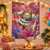 Polyester Wall Tapestry with Shrek Design, Decorative Hanging for Bedroom Living Room Dorm
