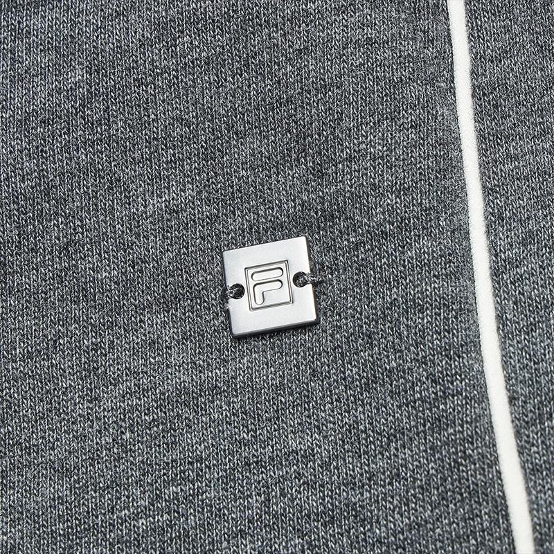 Fila Белые Повседневные Мягкие Удобные Флисовые Вязаные Брюки Прямого Кроя Женский низ F11W543604FMG