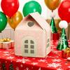 Рождественская страна чудес Коттедж Подарочная коробка Ручной работы Праздничные подарочные коробки Праздничная подарочная коробка Коттедж с многоразовым Зимним домом