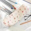 Universal Pen Bag Compact Portable Flower Print Stationery Bag School