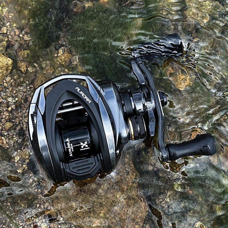 Ультралегкая Катушка для Спиннинга Anti-explosion Lure Reel Baitcasting Reel Алюминиевая Шпуля 115Г УЛ 3D Динамическая Магнитная Тормозная Система Катушка для Заброса Спиннинговая Катушка