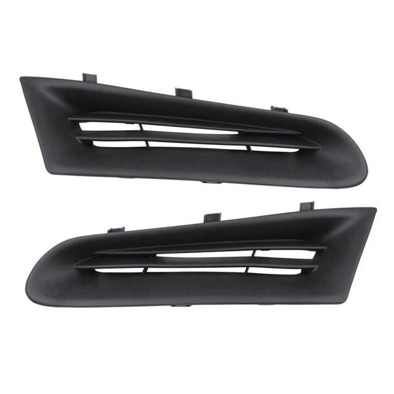 Решетка переднего бампера автомобиля для Renault Clio MK3 2005-2009 Решетка с открытым воздухозаборником для противотуманной фары Крышка фары