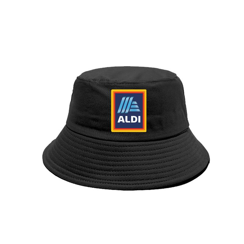 Aldi Market Bucket Hat Cap Unisex Women Unisex Panama Cap Outdoor Summer Adjustable Aldi Bob Caps MZ