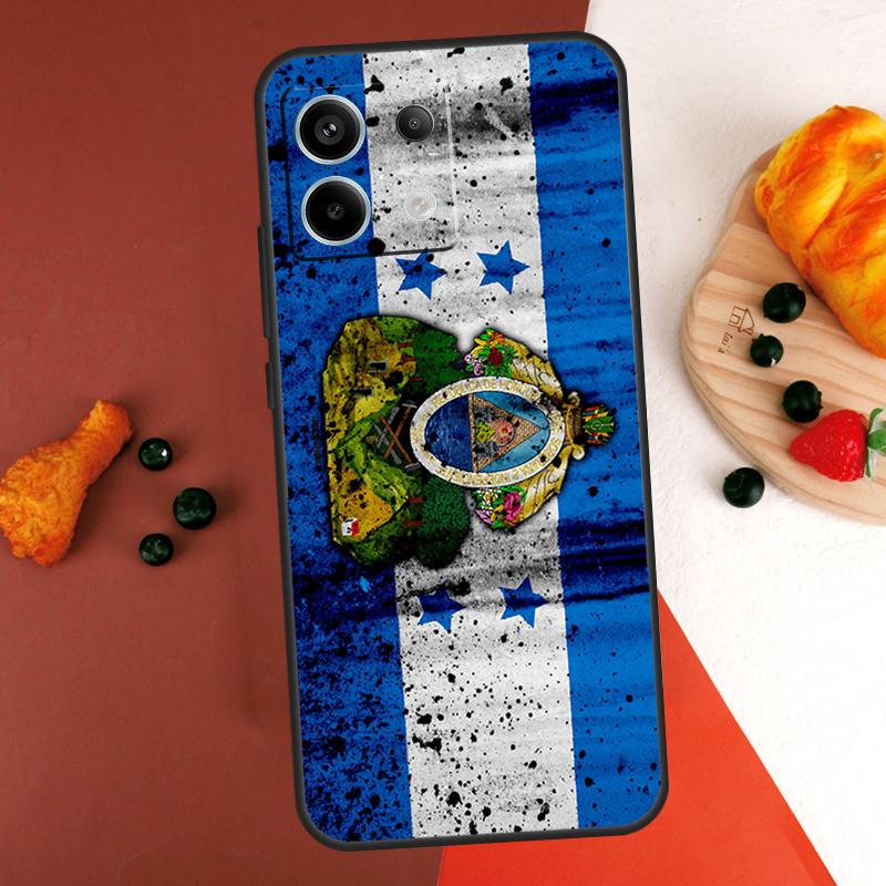 Honduras Flag Case For Xiaomi Redmi Note 14 Pro 9 10 11 12 13 Pro 10S 11S 12S Redmi 13C 10C 12C 14C Coque