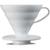 Hario V60 Прозрачный Дриппер 02 Белый 1-4 Чашки Кофе Ручное Заваривание Япония Vdr 02 W