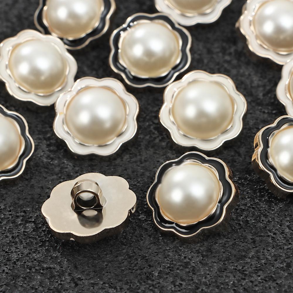 10Pcs Plastic Sewing Button DIY Needlework Pearl Clothing Buttons Sewing Accessories Shirt Buttons