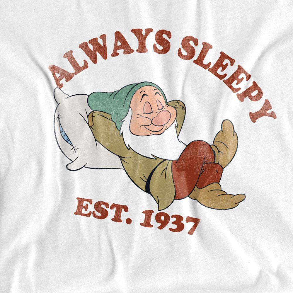 Snow White And The Seven Dwarfs Unisex Adult Sleepy Dad 1937 Father's Day T-Shirt