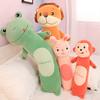 Monkey Rabbit Plush Toy Soft Stuffed Animal Cat Lion Sofa Throw Pillow Cushion Plush Pillow Support Gifts for Children