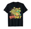Teenage Mutant Ninja Turtles Group Ninja Diet T-Shirt