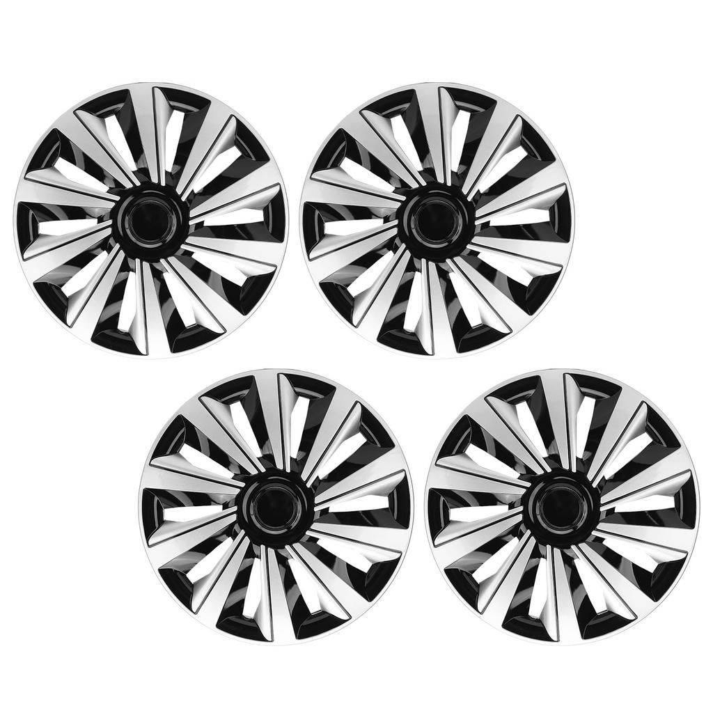 4 шт. 14-дюймовых колпаков на колесные диски, полная защита, стильный вид, легкие, простая установка, универсальная посадка для любых 14-дюймовых стальных колес