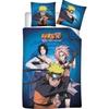 Naruto Duvet Cover 140 X 200 Cm + Pillowcase - Single Bed