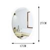 Mirror Easy To Install Full Of Rhythm Light Weight Wall Sticker