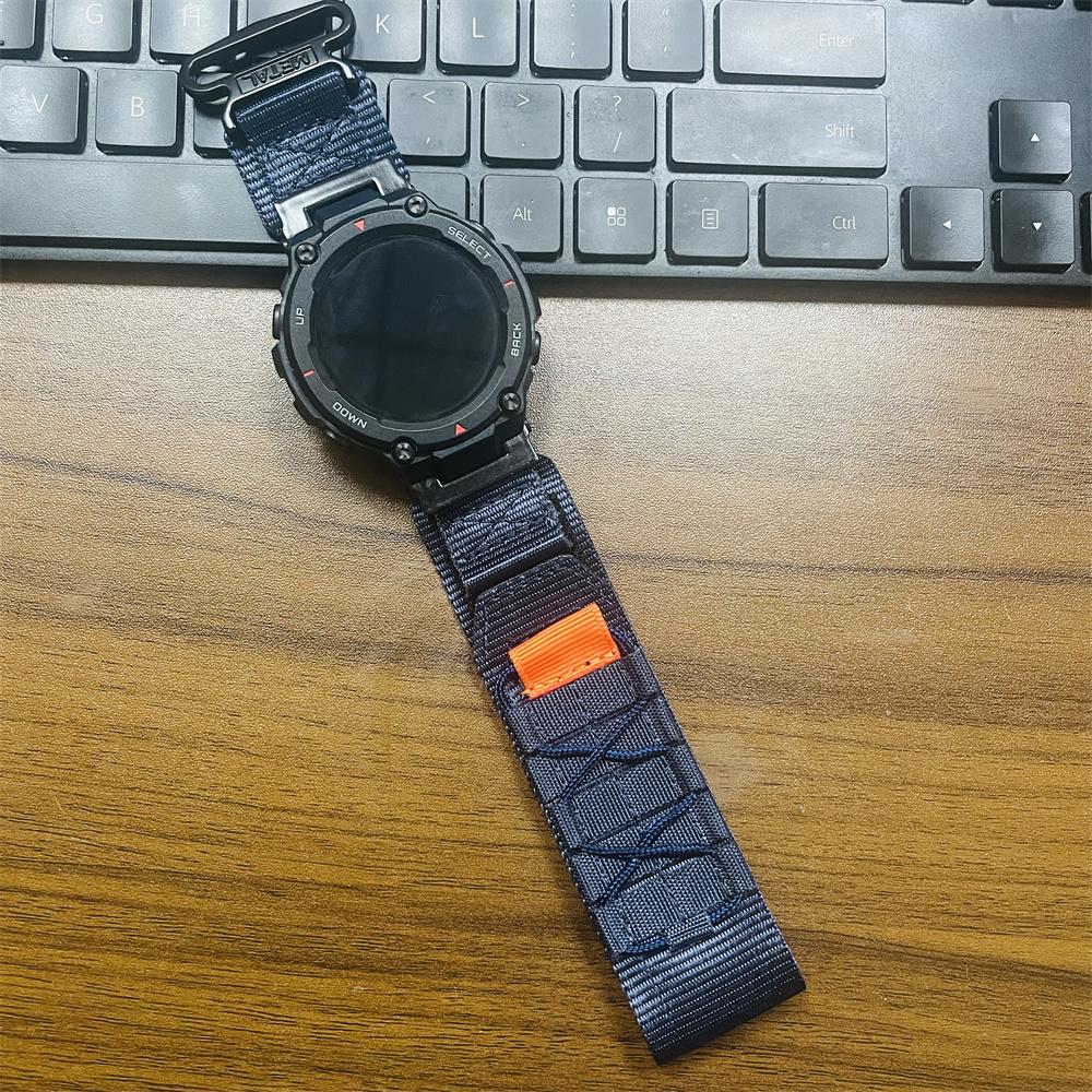 Красочный нейлоновый ремешок для Huami Amazfit T-rex 2, ремешок-петля для Huami Amazfit Trex/Trex Pro/Trex Ultra, сменный браслет, браслет с тираннозавром