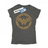 Womens/Ladies Wonder Woman Shield Cotton T-Shirt
